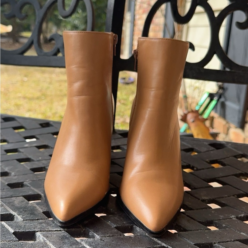 ShuShop VILMA Tan Booties—Size 7 - Picture 6 of 12